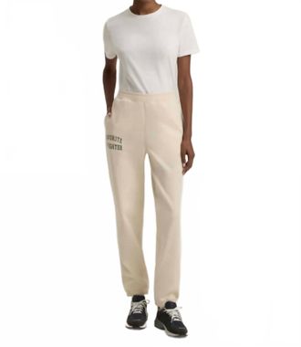 Favorite Daughter Collegiate Jogger In Ivory