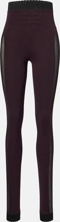 The Attico Paneled leggings