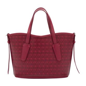 Coccinelle Never Without Bag - Dames - Shoppers - Rood - ONE Size - Leer - Tassen