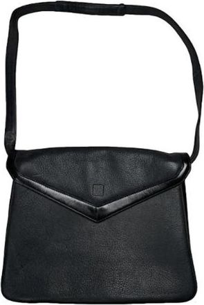 Givenchy Pre-owned Leren Schoudertas - Dames - Vintage Schoudertas - Zwart - ONE Size - Leer - Vintage