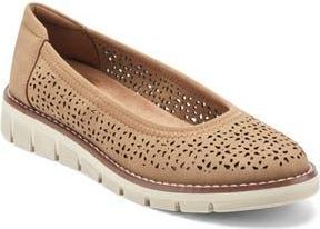 Easy Spirit Victori Perforated Slip-On Sneaker in Brown at Nordstrom Rack, Size 7.5