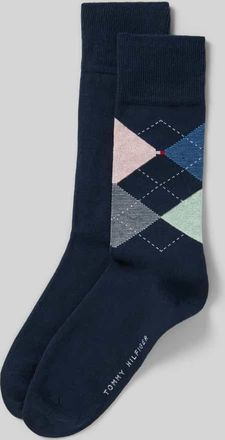 Tommy Hilfiger Socken aus Baumwoll-Mix im 2er-Pack in Dunkelblau, Gr&ouml;&szlig;e 39-42