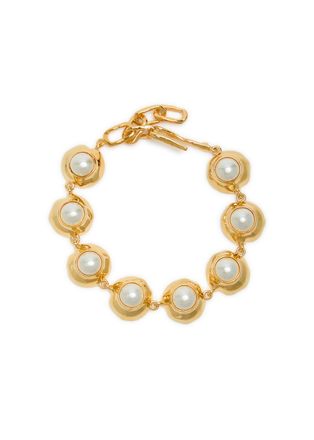 Joanna Laura Constantine Statement Orbs 18kt Gold-plated Bracelet - One Size