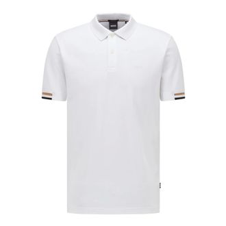 HUGO BOSS Tops, Heren, Wit, XL, Polo Shirt