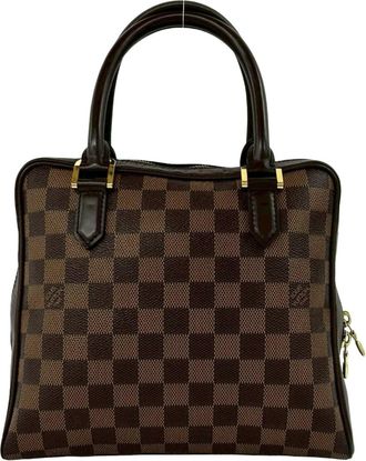 Louis Vuitton Brown Handbag Tote Bag (Pre-Owned)