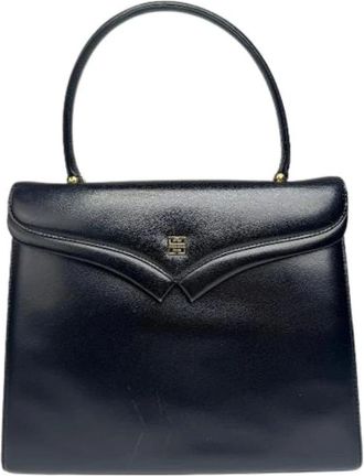 Givenchy Pre-owned 4G Vintage Shoulder Bag - Dames - Vintage Handtas - Zwart - ONE Size - Leer - Vintage
