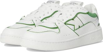 Kate Spade New York 93 Kicks Low Top Lace Up Sneaker Womens Shoes True White/KS Green : 8.5 M, Leather