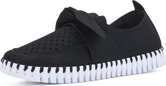 Ilse Jacobsen Tulip 4086 Womens Dress Flat Shoes Black : EU 41 (US Womens 11) M, Faux Leather