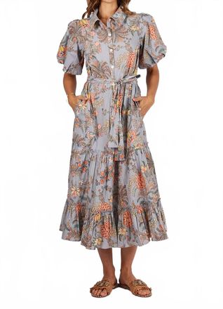 Rubyyaya Willow Maxi Dress In Multicolor
