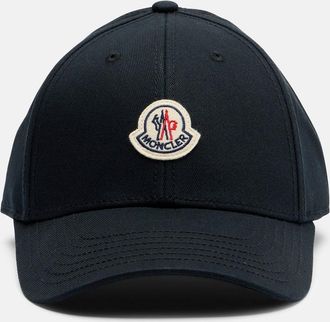 Moncler Cappello da baseball in cotone con logo