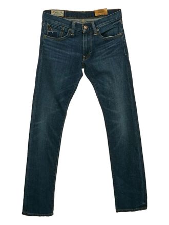 Polo Ralph Lauren logo-patch jeans - Blue