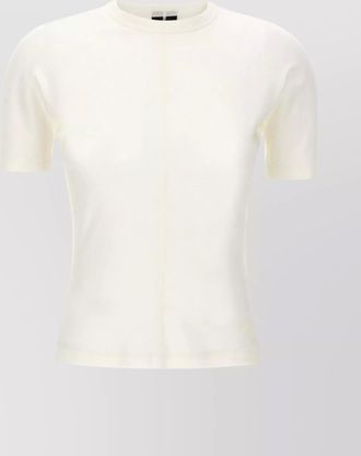 Yohji Yamamoto close-fitting crew neck t-shirt