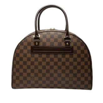 Louis Vuitton Pre-owned Handbags, female, Brown, Size: ONE SIZE Pre-owned Nolita Damier Handbag