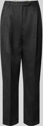 Marella Stoffhose mit Ges&auml;&szlig;tasche Modell RIPOSO in Anthrazit Melange, Gr&ouml;&szlig;e 34