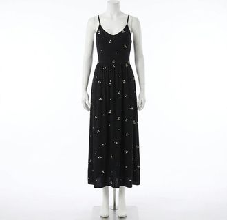 Z Supply Cannes Nala Midi Dress In Black