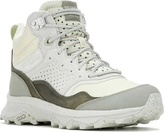 Merrell Womens Merrell Speed Solo Mid J038300 Smoke Suede Waterproof Hiking Boots TF8391