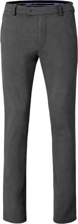 Meyer Bonn Modern Fit Broek - Heren - Chinos - Grijs - XL - Katoen - Broeken