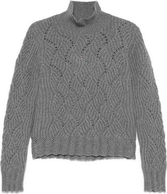 Etro Grey Cashmere Sweater
