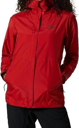 Mountain Hardwear Acadia Hooded Full Zip Jacket In Red