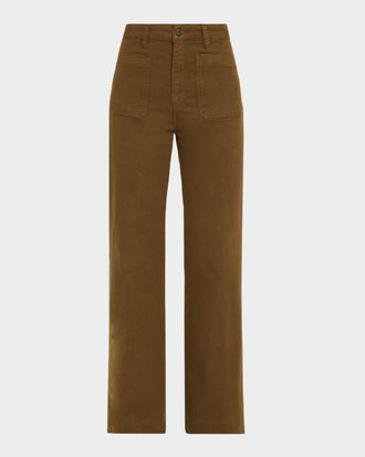 Frame Denim The Refined Cotton Twill Jeans