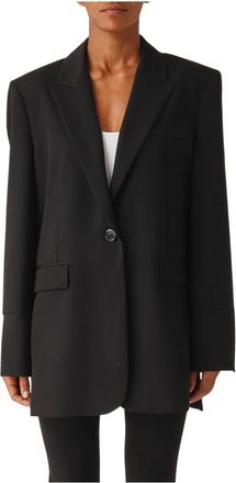 Pinko Pinko, Jassen, Dames, Zwart, M, Polyester, Kamut Jacket