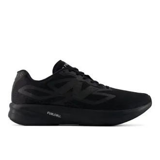 New Balance Hombre Flite-R en Negro/Gris/Verde, Talla 40.5