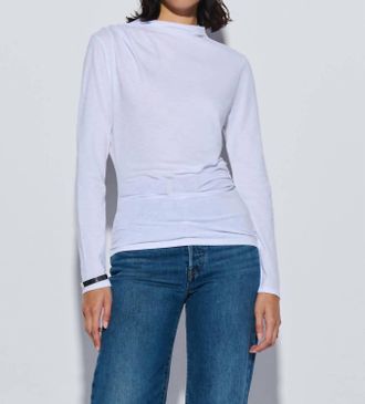 Nation Ltd Charlotte Asymmetric Top In White