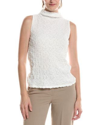 Eileen Fisher Eileen Fisher Funnel Neck Slim Tank Top