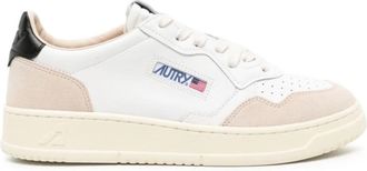 Autry Medalist Low - Heren - Sneakers - Wit - 42 EU - Leer - Schoenen