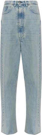 Maison Margiela Denim broek met wijde pijpen - Dames - Loose Fit Jeans - Blauw - W27 - Denim - Jeans