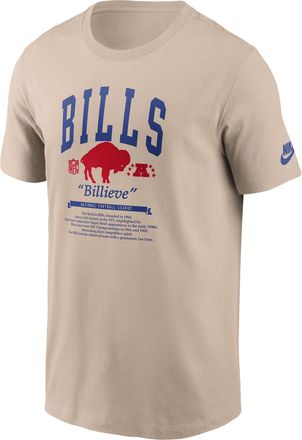 Nike Buffalo Bills Rewind Nike Mens NFL T-Shirt in Brown | N19905Y81V-Y1Q
