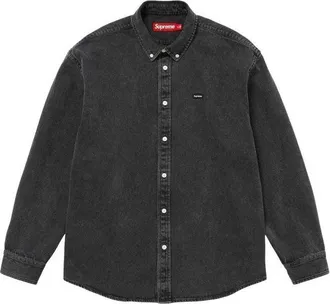SUPREME SS26 Small Box Denim Shirt Black SUP-SS26-362-BLK