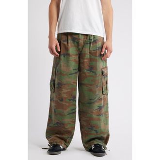 Elwood Baggy Camo Pants at Nordstrom, Size 32