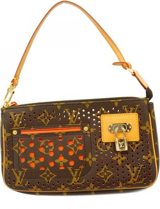 Louis Vuitton Lv Orange Pouch (Pre-Owned)