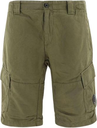 C.P. Company Casual Shorts - Heren - Korte Broeken - Groen - 2XL - Katoen - Korte Broeken