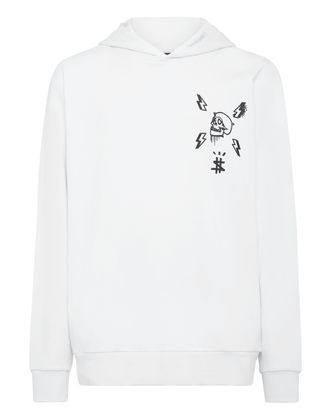 Philipp Plein Sweatshirt Met Capuchon Hexagon