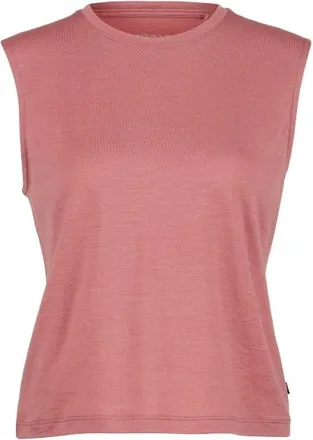 Stoic MerinoPure180 HaldenSt. Tank Merinoshirt f&uuml;r Damen | rosa