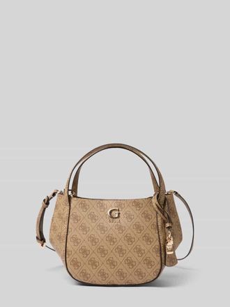 Guess Handtasche in Leder-Optik Modell Coleen in Cognac, Gr&ouml;&szlig;e 1