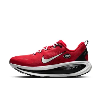 Nike Mens College Vomero 18 (Georgia) Road Running Shoes in Red | IQ6873-600