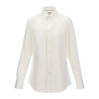 Brunello Cucinelli Hombre, Camisas, Blanco, Talla: M