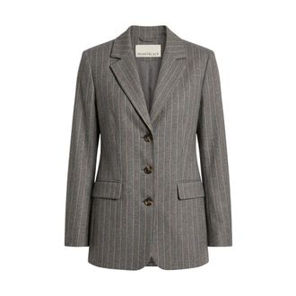 Pennyblack Dames, Jassen, Grijs, Maat: XL Leer