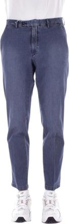 BRIGLIA 1949 Odeond 324031 41.00011 Broek - Heren - Slim Fit Broeken - Blauw - M - Katoen - Broeken