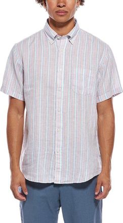 Brooks Brothers Stripe Linen Shirt