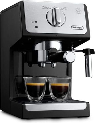 DeLonghi Cafetera Espresso 15 Barras Negro / Plateado - Ecp33.21.bk