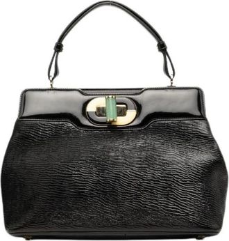Bulgari Borsa in pelle Isabella Rossellini Pre-owned - - Pre-owned - Donna - Nero - ONE SIZE