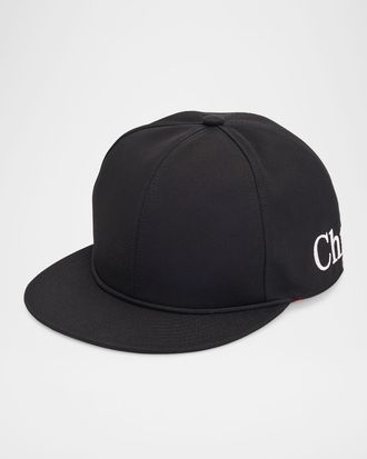 Christian Louboutin Men & apos;s Embroidered Canopy Logo Six-Panel Baseball Cap