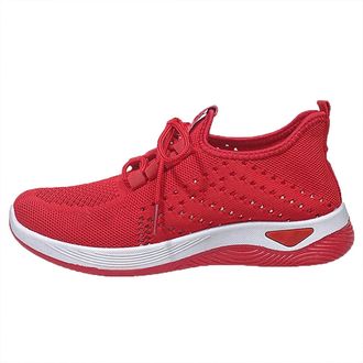 Generic Womens Arch Support Walking Trainers Ladies Wide Fit Slip on Shoes Womens New Sneakers Womens Shoes Soft Sole Lightweight Casual Comfortable Sports Ca