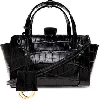Hidesins Borsa Piccola con Patta - - Bags - Donna - Nero - ONE SIZE