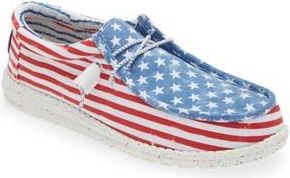 Hey Dude Wally Patriotic Slip-On Shoe in Stars And Stripes at Nordstrom Rack, Size 10