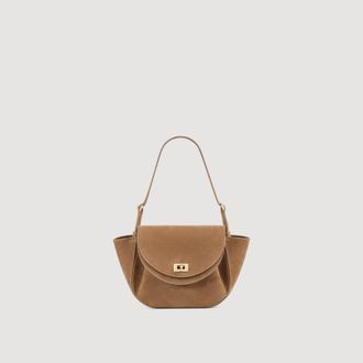 Sandro LE BAMBOLONI suede bag